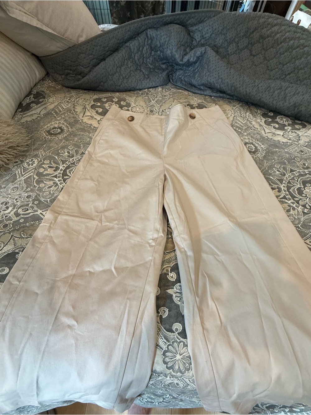 LOFT Petite Khaki/Tan Dress Pants